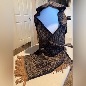 Amana Unisex Hooded Wool Winter Neck Scarf